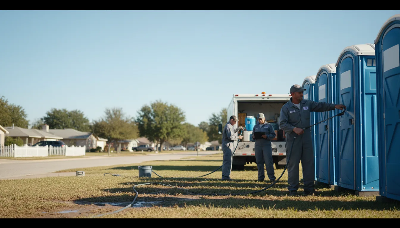 Long-Term Portable Toilet Rental in Columbia, AL near me